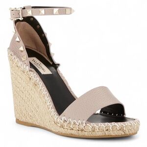 Valentino poudre Rockstud espadrille